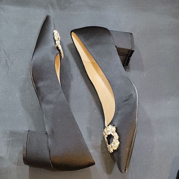 BRAND NEW BANDOLINO JEWEL STUDDED BOWNOT POINTED TOE PUMP - Picture 15 of 16